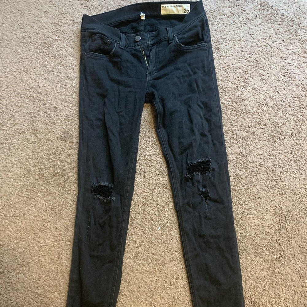 Black Ripped Jeans